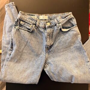 Mange Blue Denim Mom Jeans Size 4